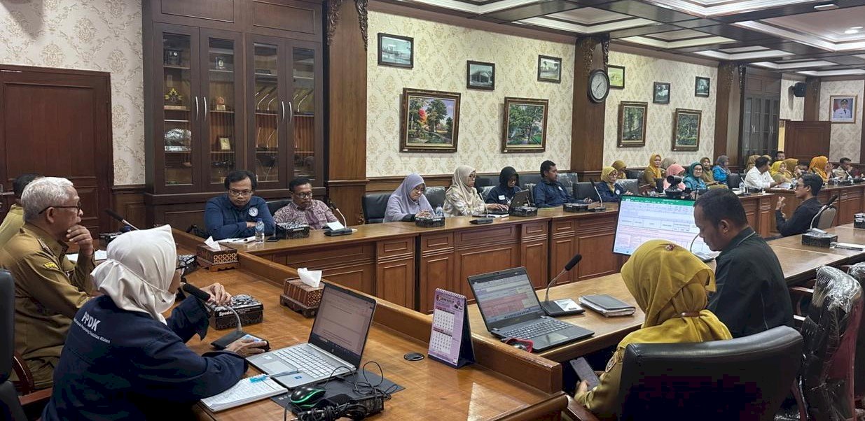 BAPPERIDA LAKSANAKAN KOORDINASI  RENCANA AKSI DAERAH PENYANDANG DISABILITAS KABUPATEN KLATEN TAHUN 2024-2026