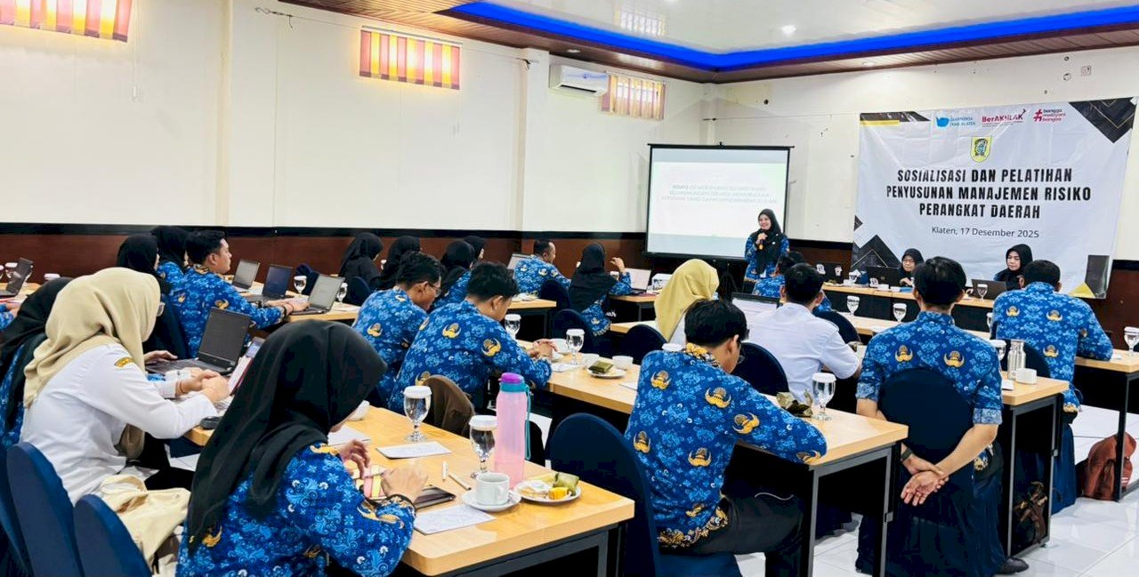 BAPPERIDA SELENGGARAKAN SOSIALISASI PENYUSUNAN MANAJEMEN RISIKO