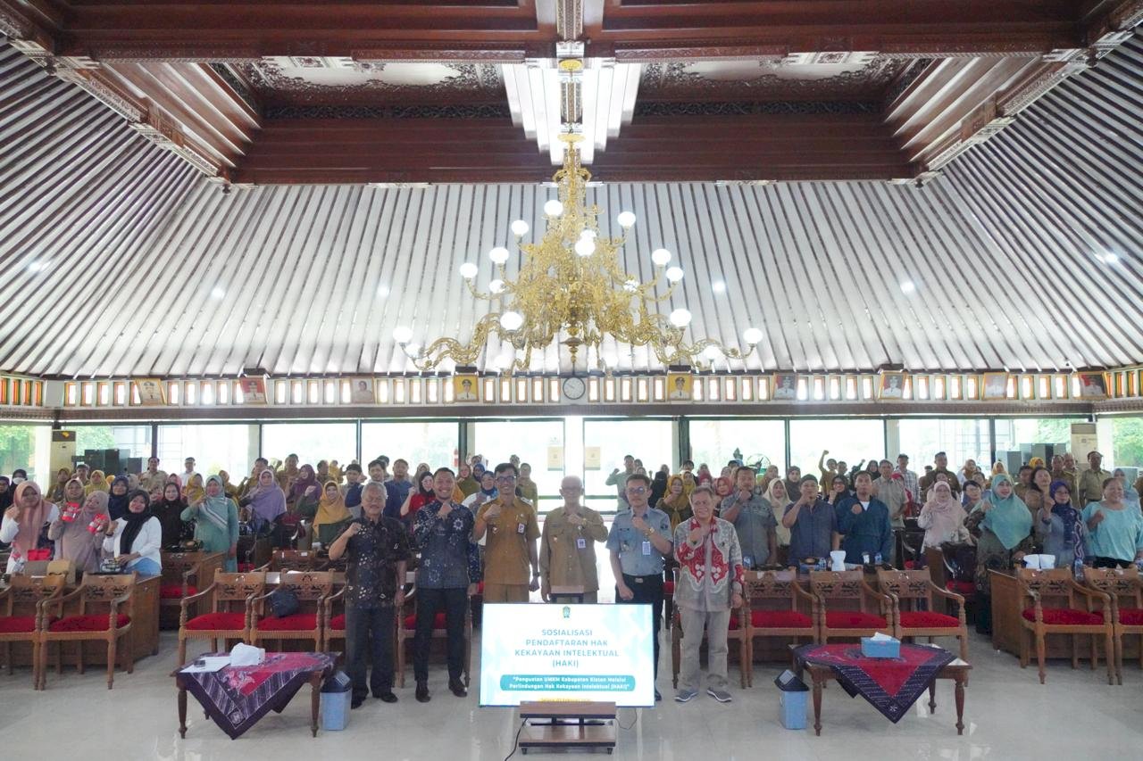 GALI POTENSI KEKAYAAN INTELEKTUAL KOMUNAL, BAPPERIDA GELAR SOSIALISASI HAKI