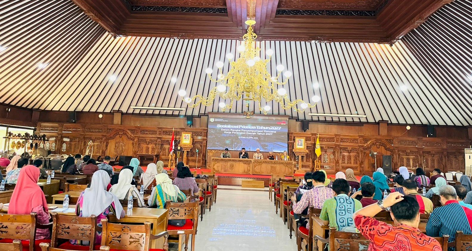 SEMPURNAKAN RENJA PD 2027, BAPPERIDA SELENGGARAKAN SOSIALISASI PRIORITAS PEMBANGUNAN