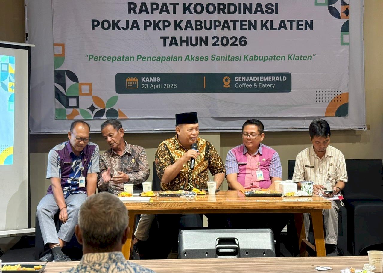 AKSES SANITASI JADI FOKUS RAKOR POKJA PKP KLATEN