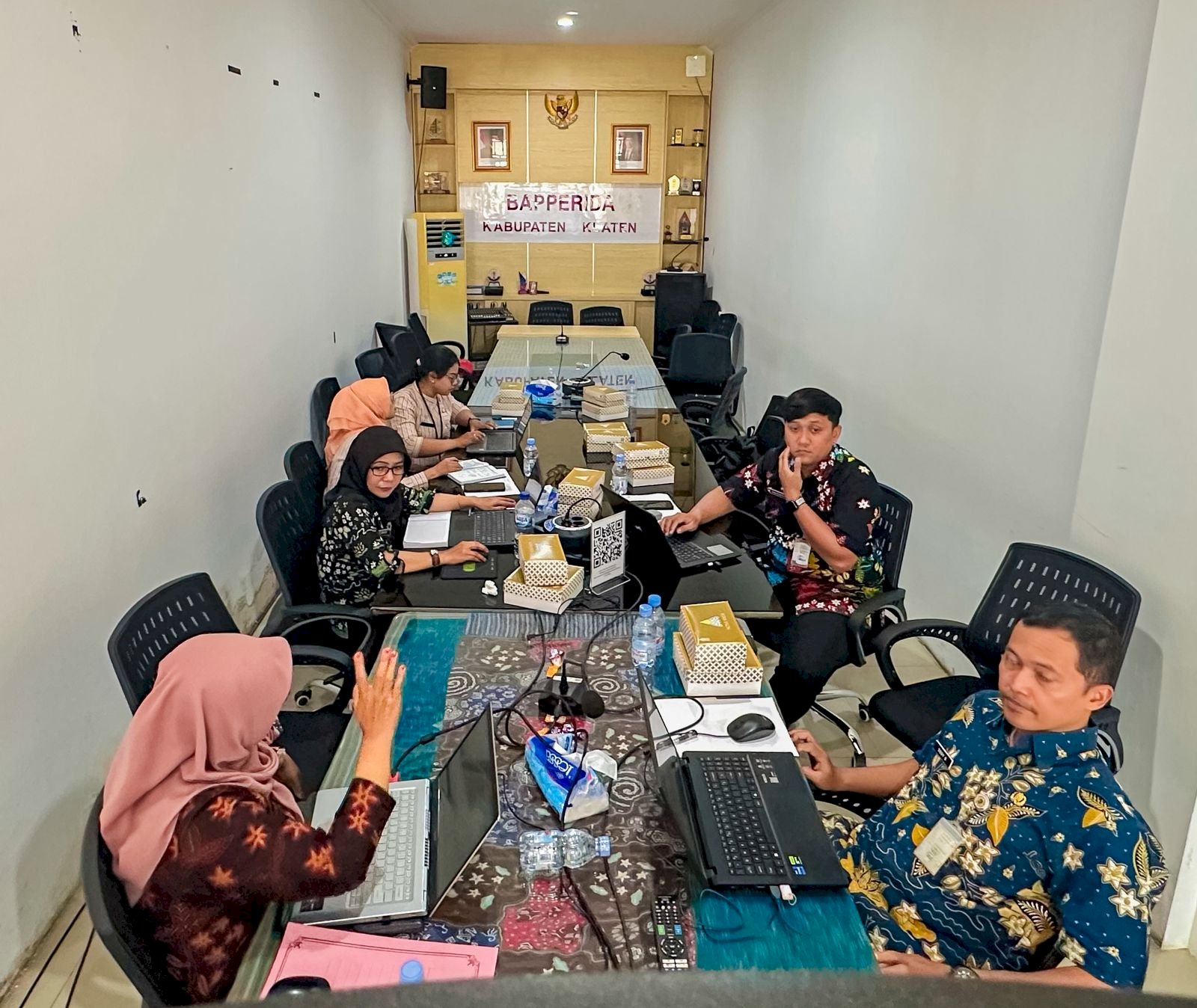 BAPPERIDA GELAR VERIFIKASI KERTAS KERJA CAPAIAN KINERJA TW II