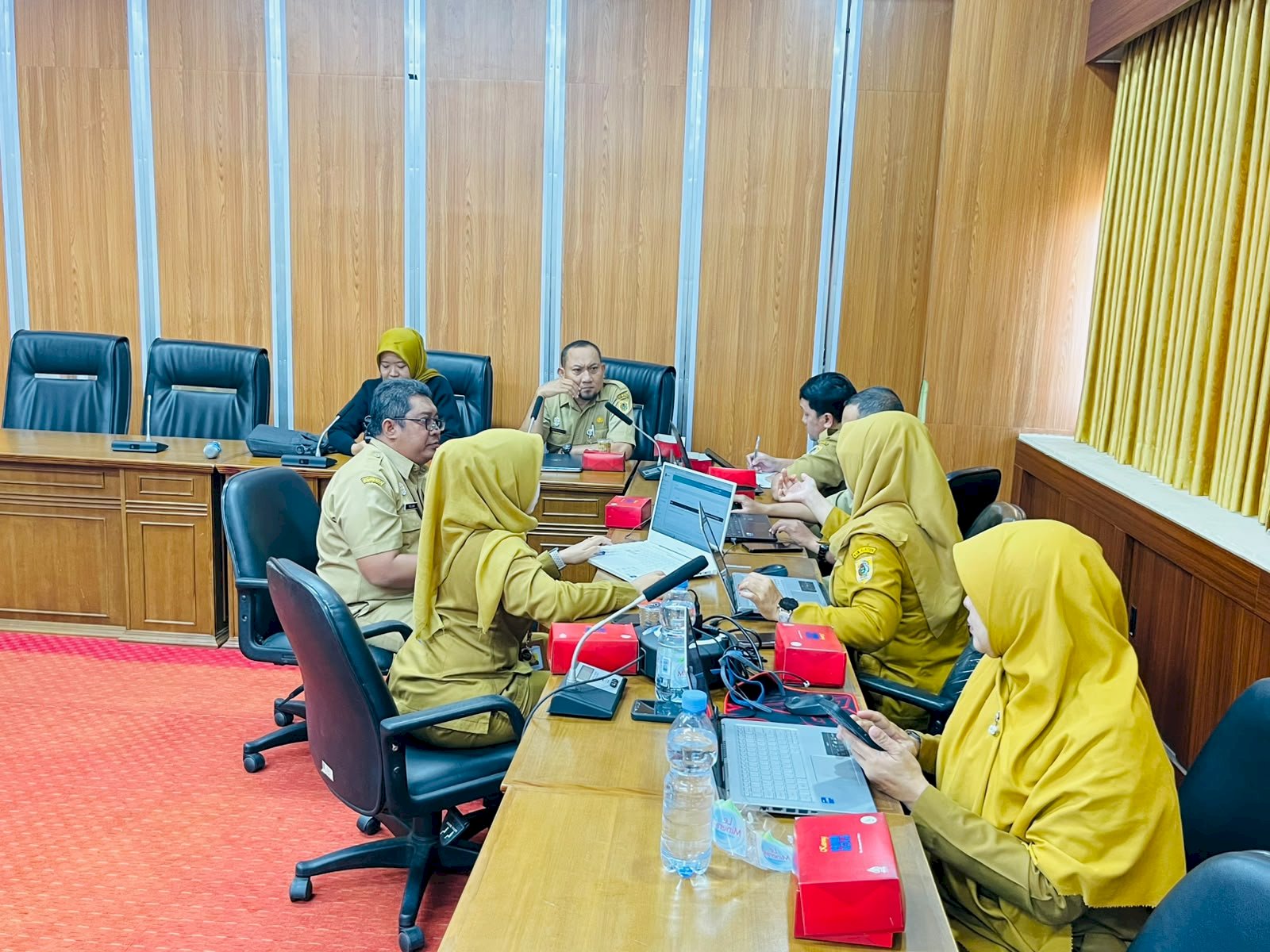 BAPPERIDA KLATEN LAKSANAKAN DESK VERIFIKASI CAPAIAN PELAKSANAAN RENJA PERANGKAT DAERAH TRIWULAN II TAHUN 2026