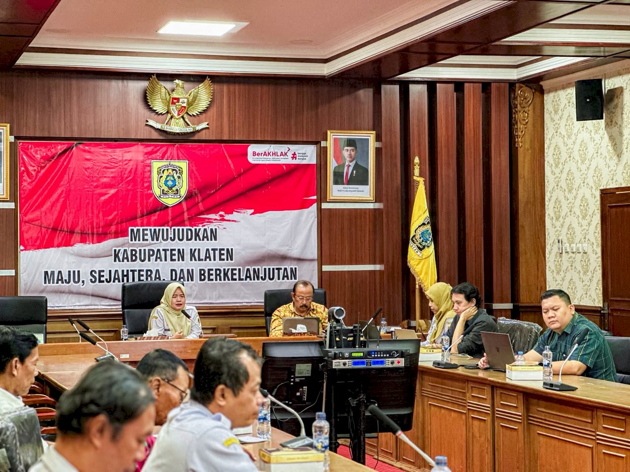 BAPPERIDA GELAR KOORDINASI  PEMENUHAN HAK PENYANDANG DISABILITAS KABUPATEN KLATEN 