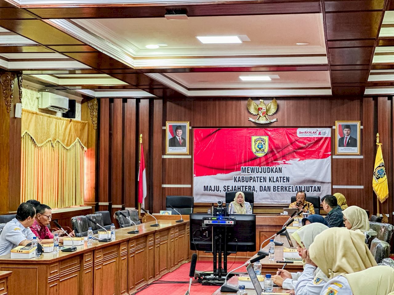 BAPPERIDA GELAR KOORDINASI  PEMENUHAN HAK PENYANDANG DISABILITAS KABUPATEN KLATEN 