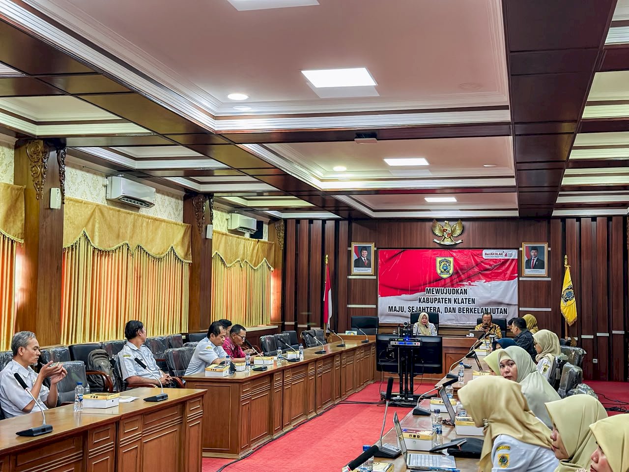 BAPPERIDA GELAR KOORDINASI  PEMENUHAN HAK PENYANDANG DISABILITAS KABUPATEN KLATEN 