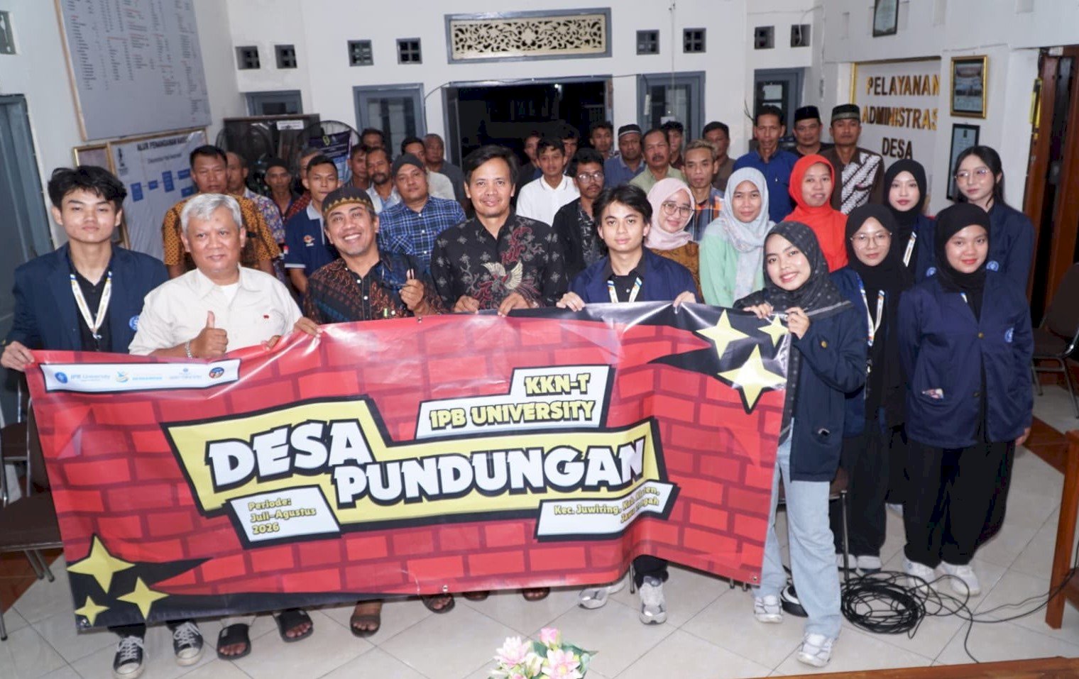 LOKAKARYA I KKN-T IPB UNIVERSITY 2026 DI KABUPATEN KLATEN MENJADI LANGKAH AWAL PENGUATAN SINERGI MAHASISWA DAN MASYARAKAT DALAM MEMBANGUN DESA