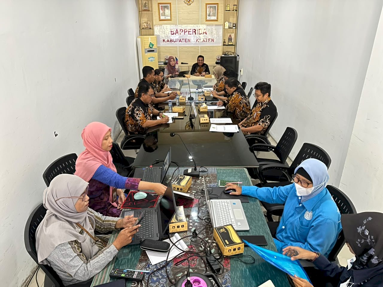 KUNJUNGAN KERJA BAPPERIDA SUKOHARJO TERKAIT PENYUSUNAN RAD PD