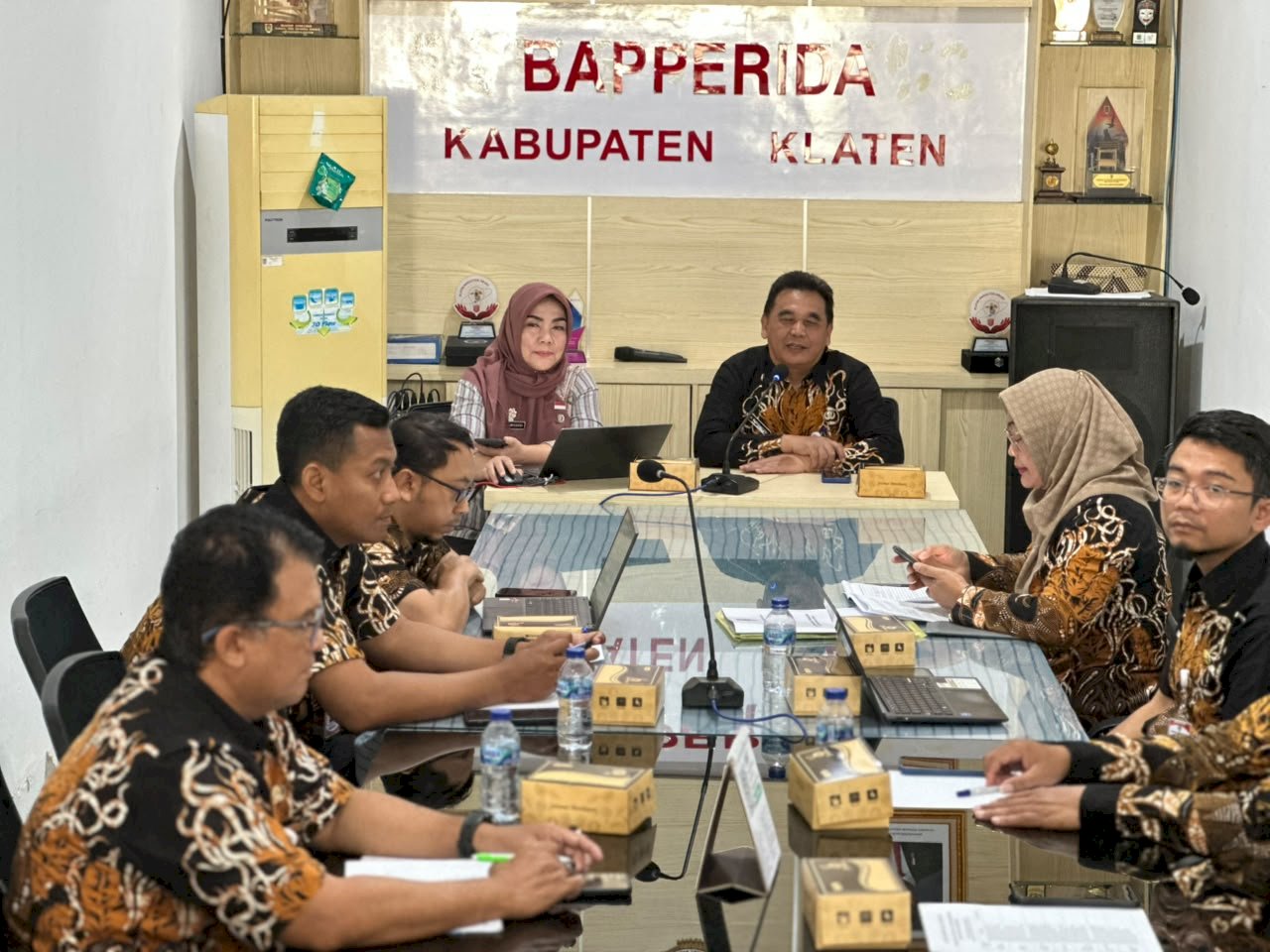 KUNJUNGAN KERJA BAPPERIDA SUKOHARJO TERKAIT PENYUSUNAN RAD PD