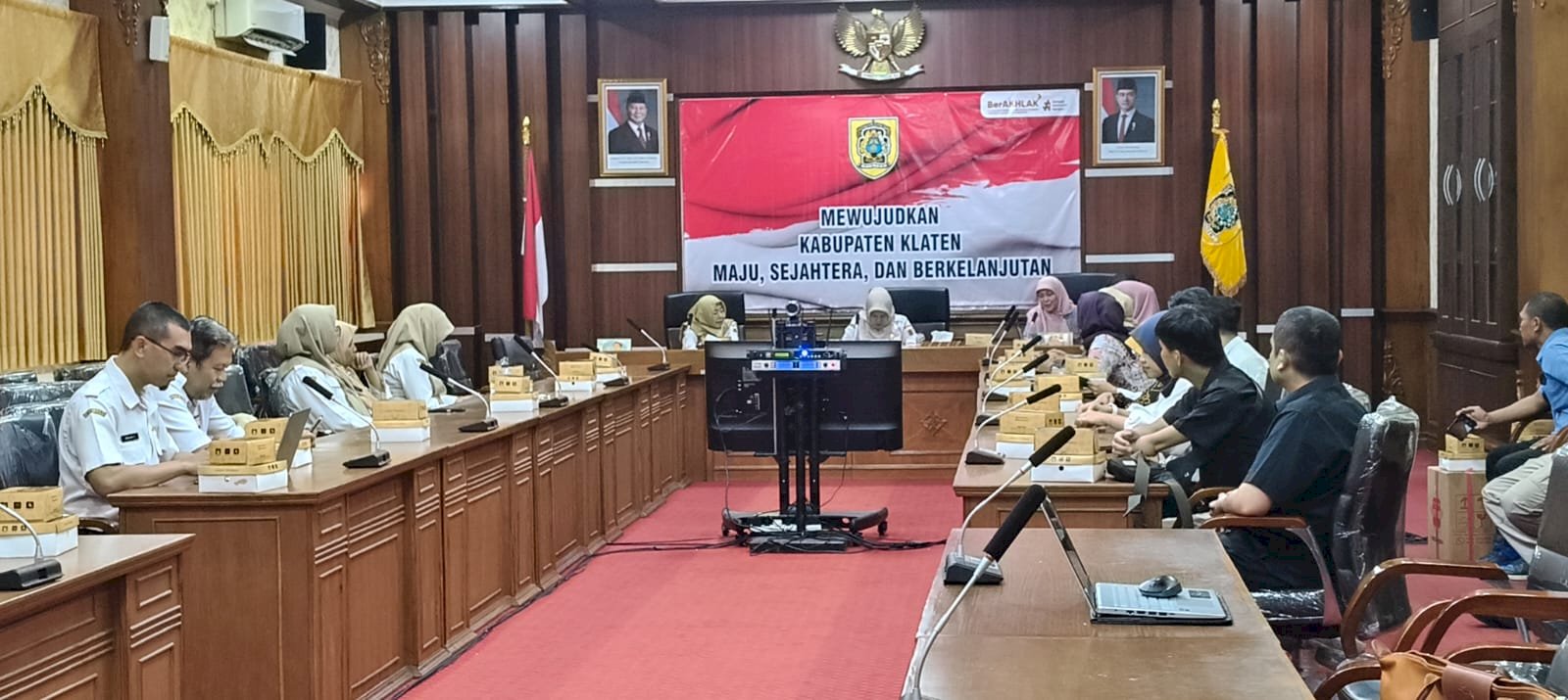 BAPPERIDA MENERIMA KUNJUNGAN KERJA BAPPERIDA CIREBON TERKAIT MANAGEMEN ARSIP KLA