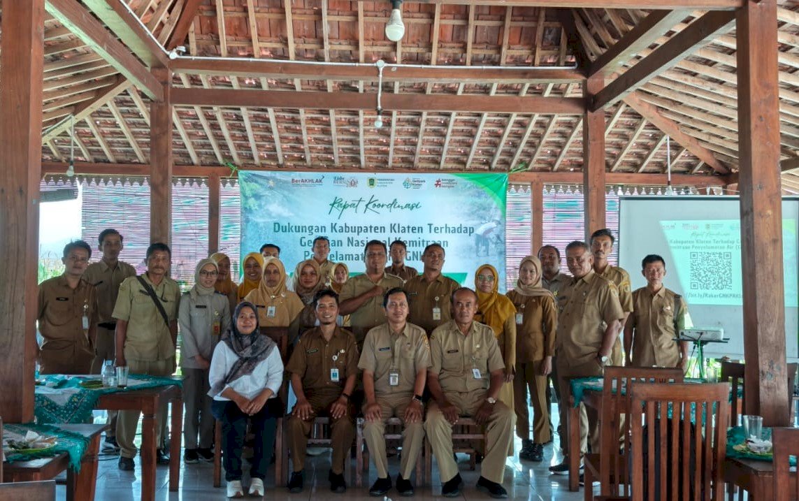 ANTISIPASI KRISIS AIR, BAPPERIDA KLATEN DORONG GERAKAN KEMITRAAN PENYELAMATAN AIR