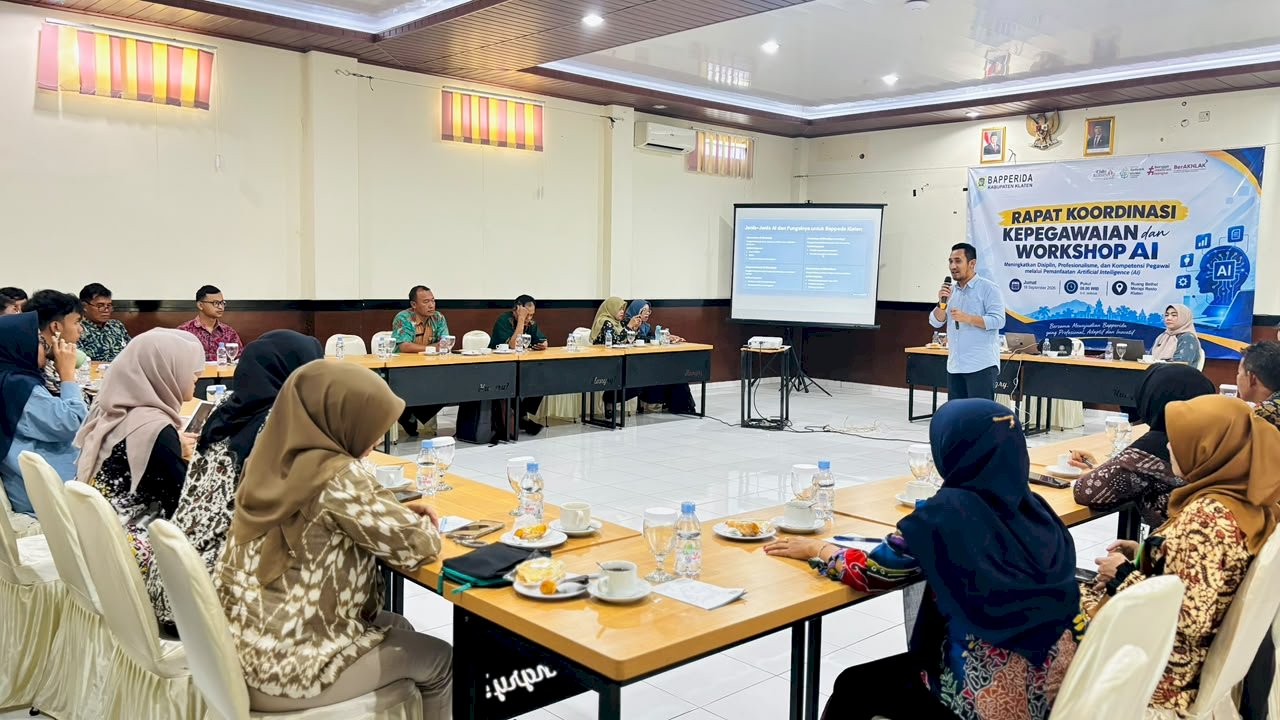 BAPPERIDA DORONG PEMANFAATAN AI UNTUK MENDUKUNG EFEKTIVITAS PELAKSANAAN TUGAS