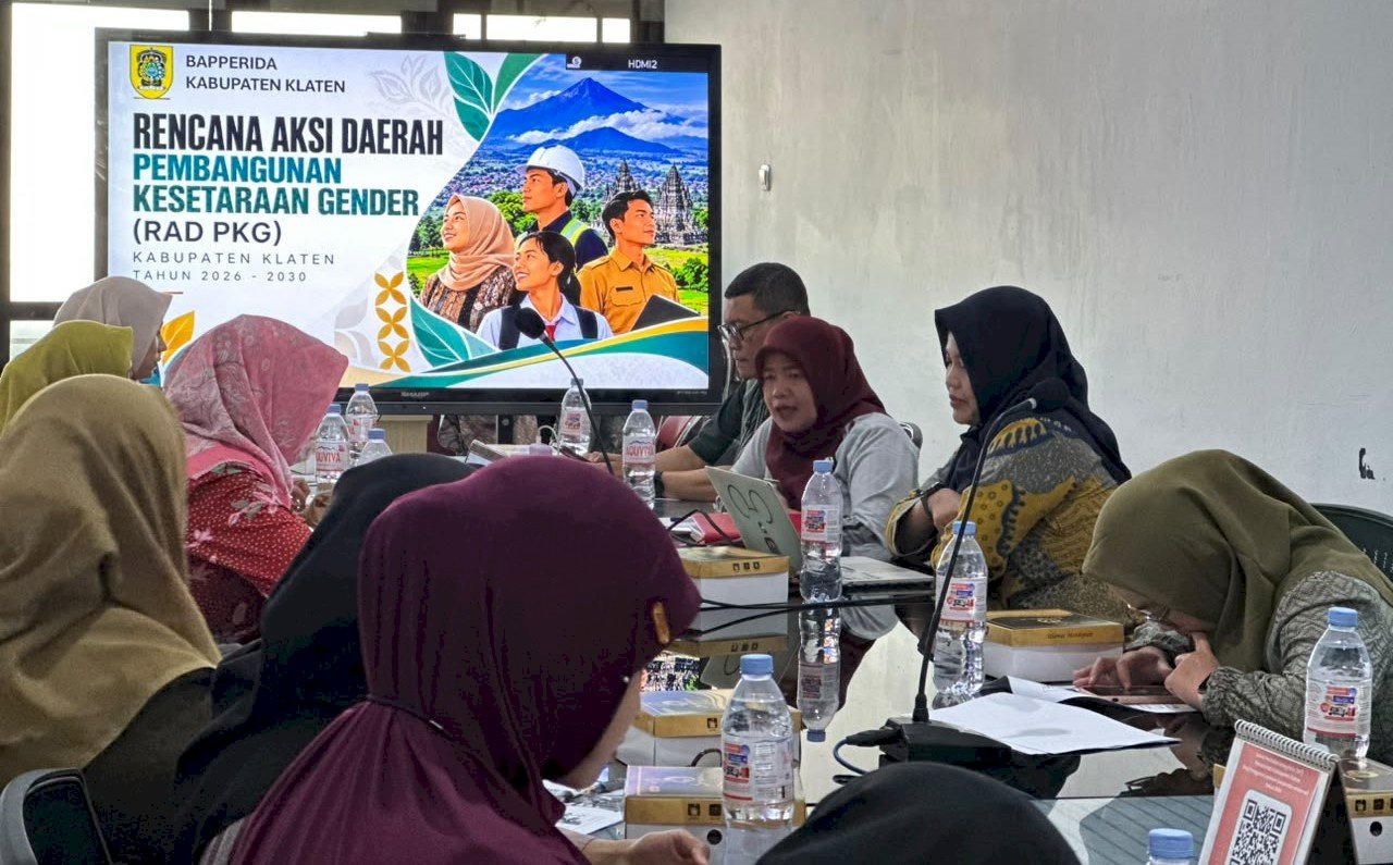DUKUNG PELAKSANAAN PKG DI KLATEN, BAPPERIDA GELAR RAKOR PENYUSUNAN DOKUMEN PKG