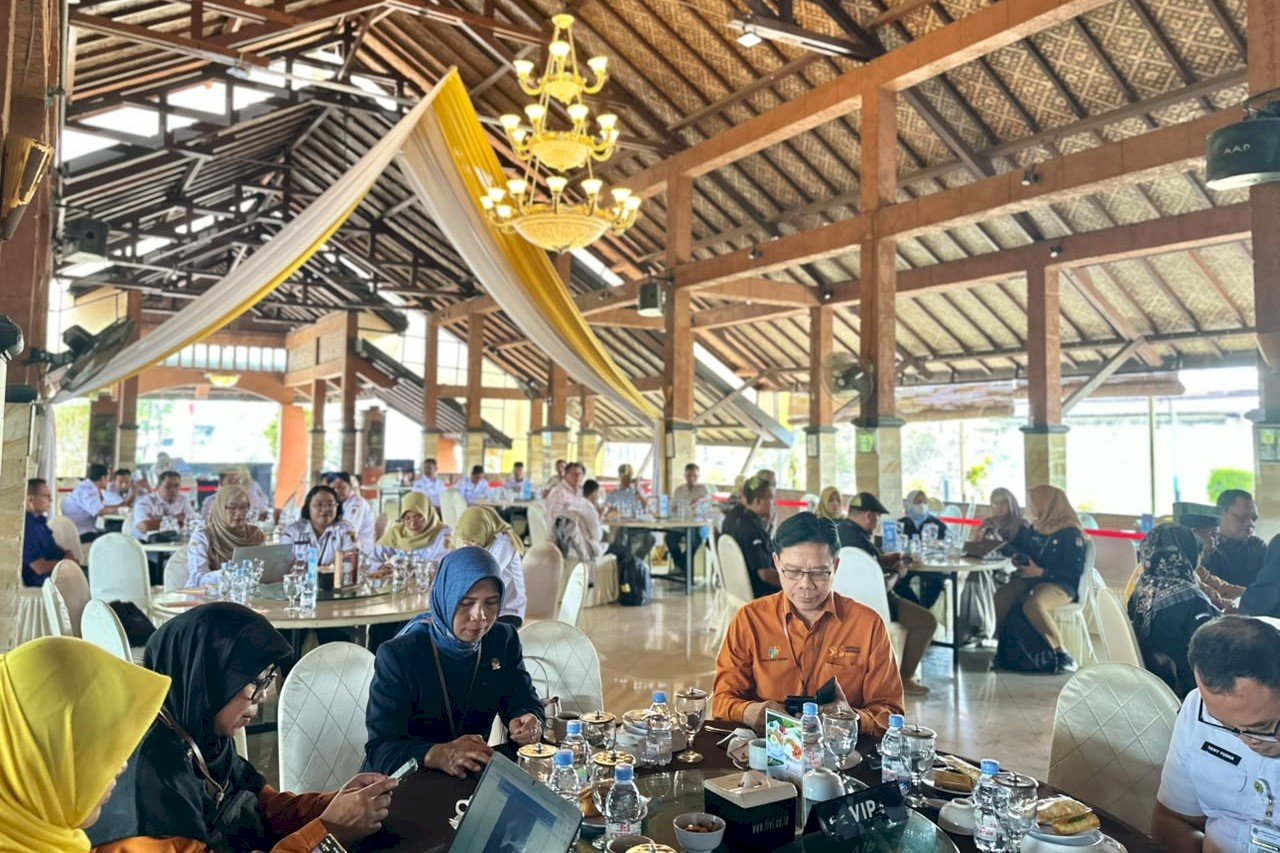 OPTIMALKAN CAPAIAN INDEKS DEMOKRASI , PEMKAB KLATEN GELAR FGD  SINERGITAS BERSAMA PEMPROV JATENG